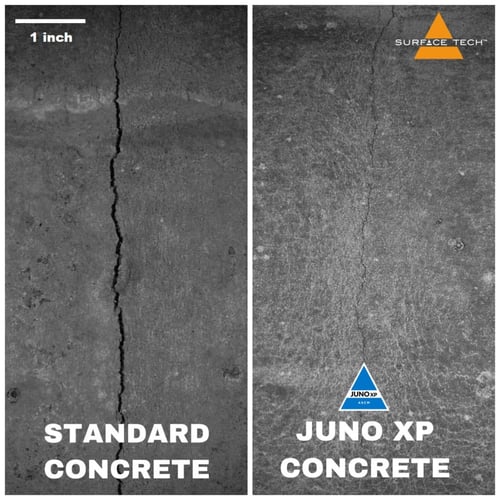 JUNO XP Concrete crack test