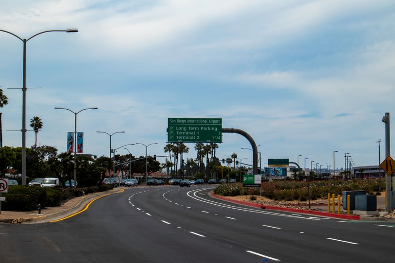 North Harbor Drive in San Diego with ACE XP Polymer Fiber